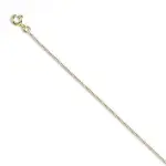 Chane or jaune 18 carats - maille gourmette 0, 8 mm