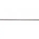 Chane serpent ronde en argent 1, 2 mm