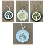 Collier arbre de vie femme, pendentif en nacre