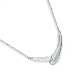 Collier chic pour femme, acier et large pendentif - yselle