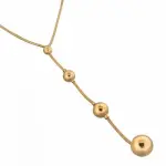 Collier crateur femme en plaqu or, zo bijoux - chute