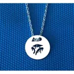 Collier femme argent, crateur cabanetchanque, pendentif cabane