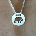 Collier femme argent, créateur cabanetchanque, pendentif eléphant Collier femme argent, créateur cabanetchanque, pendentif eléphant