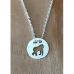 Collier femme argent, crateur cabanetchanque, pendentif gorille