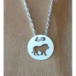 Collier femme argent, crateur cabanetchanque, pendentif lion