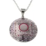 Collier femme original, pendentif rose original odena - hortense Collier femme original, pendentif rose original odena - hortense