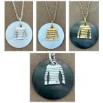 Collier femme et pendentif en nacre - marinire