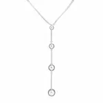 Collier long pendentif en argent pour femme, zo bijoux - azila