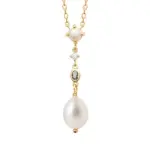 Collier original perles de culture d'eau douce - nyna