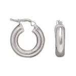 Croles 20 mm en argent, fil 5 mm pour femme - combo