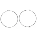 Cr�oles en acier 70 mm pour femme - salamanca