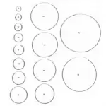 Créoles argent femme, 15 diamètres au choix - twist Créoles argent femme, 15 diamètres au choix - twist