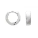 Créoles femme en argent, diamètre 14 mm, fil 5 mm - malo Créoles femme en argent, diamètre 14 mm, fil 5 mm - malo