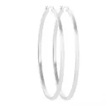 Créoles femme originales en argent 925, diamètre 70 mm - ciao Créoles femme originales en argent 925, diamètre 70 mm - ciao
