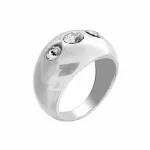 Grosse bague en argent & cristal de swarovski, zoé bijoux - tokyo Grosse bague en argent & cristal de swarovski, zoé bijoux - tokyo