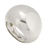 Grosse bague gaudron en argent - marque zoé bijoux Grosse bague gaudron en argent - marque zoé bijoux