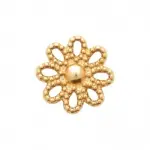 Mara, bijou d'oreille dor� - el�gance discr�te et ligne �pur�e