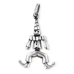 Pendentif arlequin en argent 925, femme, homme & enfant Pendentif arlequin en argent 925, femme, homme & enfant