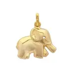 Pendentif enfant en plaqué or - eléphant Pendentif enfant en plaqué or - eléphant