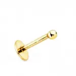 Piercing d'oreille perle en or 18k  mixer sans modration - essentiel dor