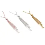 Sautoir + long pendentif pampilles, cratrice zo bijoux