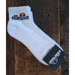 3 paires de socquettes ellesse blanches