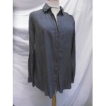 3 suisses collection blouse chemisier � pois marine t 36