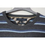 3209:pull � rayures bleu / gris tommy hilfiger tm mpc6