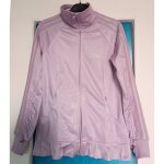 Adidas originals - veste blouson rare bas volant� � manches longues fronc�es avec liens de serrage coloris ...