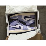 Air jordan 1 mid se femme taille 38 violet