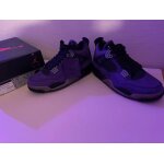 Air jordan 4 retro travis scott purple (friends &family) us: 9