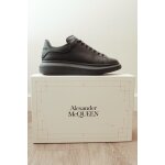 Alexander mcqueen leather sneakers - color kaki - 43