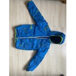 Anorak bleu r�versible et imperm�able decathlon 6 ans / 8 ans