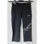 Asics motiondr legging corsaire noir taille s 79%polyester 21%spandex trs bon tat