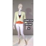 Ath vanessa bruno taille 34 veste courte verte gilet bolro femme