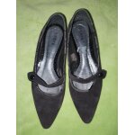 Babies noires pointues - 36