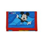 Bagtrotter portefeuille porte mannaie disney mickey mouse bleu / rouge