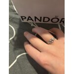 Bague pandora en argent collection disney la belle et la bte, taille 50 port 2 fois