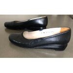 Ballerines noir talon compens  isabel  t. 37, 5 - 37 1 / 2