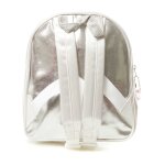 Barbie - sac � dos imprim� argent silver rose blanc