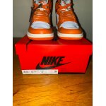 Baskets air jordan 1 r�tro hi og couleur blanc / �toile de mer - 39