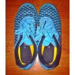 Baskets bleues nike magista taille 35. 5 . .