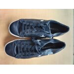 Baskets converse basses cuir noir p40