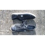 Baskets converse cuir noir p40 Baskets converse cuir noir p40