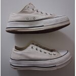Baskets converse plateforme �cru - 38