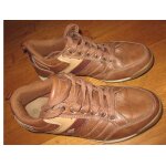 Baskets cuir umbro taille 39 marron