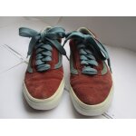 Basket femme vans rouge et bleue taille 38