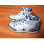 Baskets montantes blanches et grises - le coq sportif 42 Baskets montantes blanches et grises - le coq sportif 42