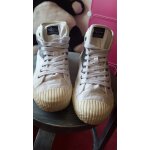 Baskets montantes pepe jeans 41 blanc