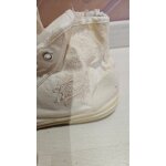 Basket montante toile cru blanc kaporal 38